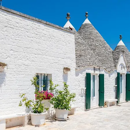Trulli Con Piscina Privata Il Torchio מרטינה פרנקה